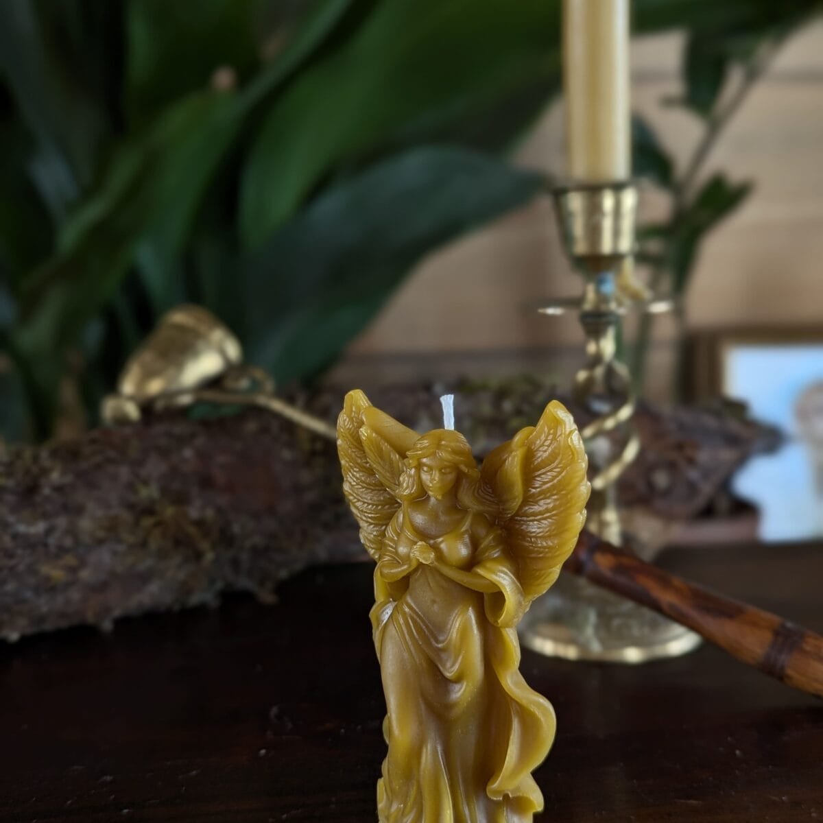 Bičių vaško žvakė Angelas 1