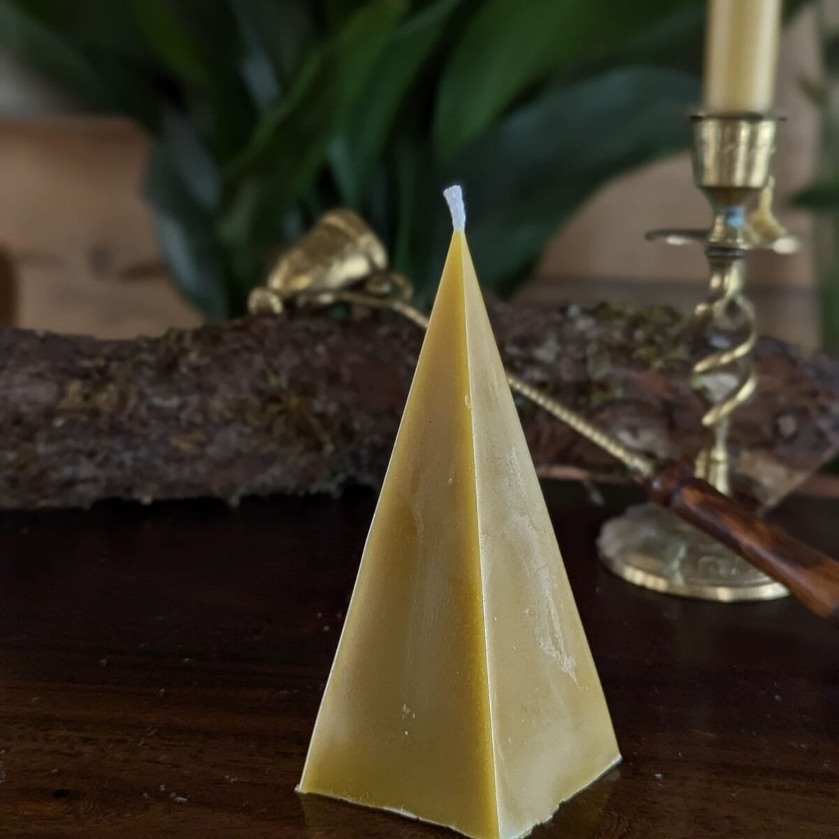 Bičių vaško žvakė